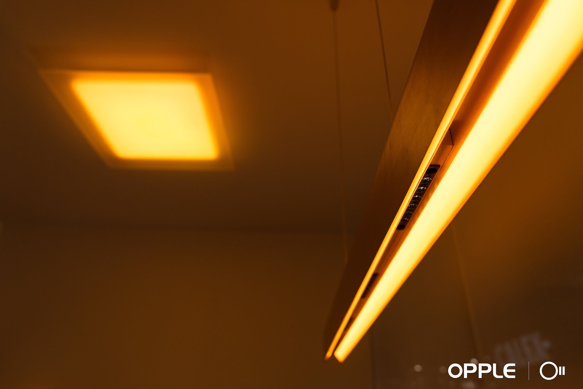 Экспозиция OLL: светильник в интерьере